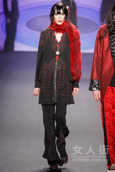 Anna Sui 纽约2014秋冬系列时装秀